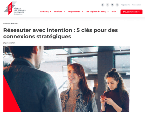 Our President Published in RFAQ: 5 Keys to Strategic Networking